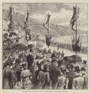 Ouverture de la nouvelle parade nord à Scarborough par le duc de Clarence - Melton Prior